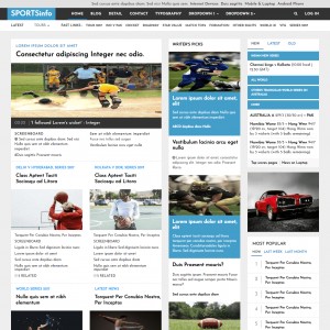 Sports Info Home Page