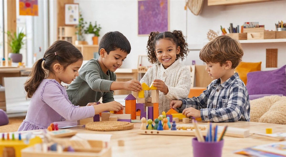 School reading and play area