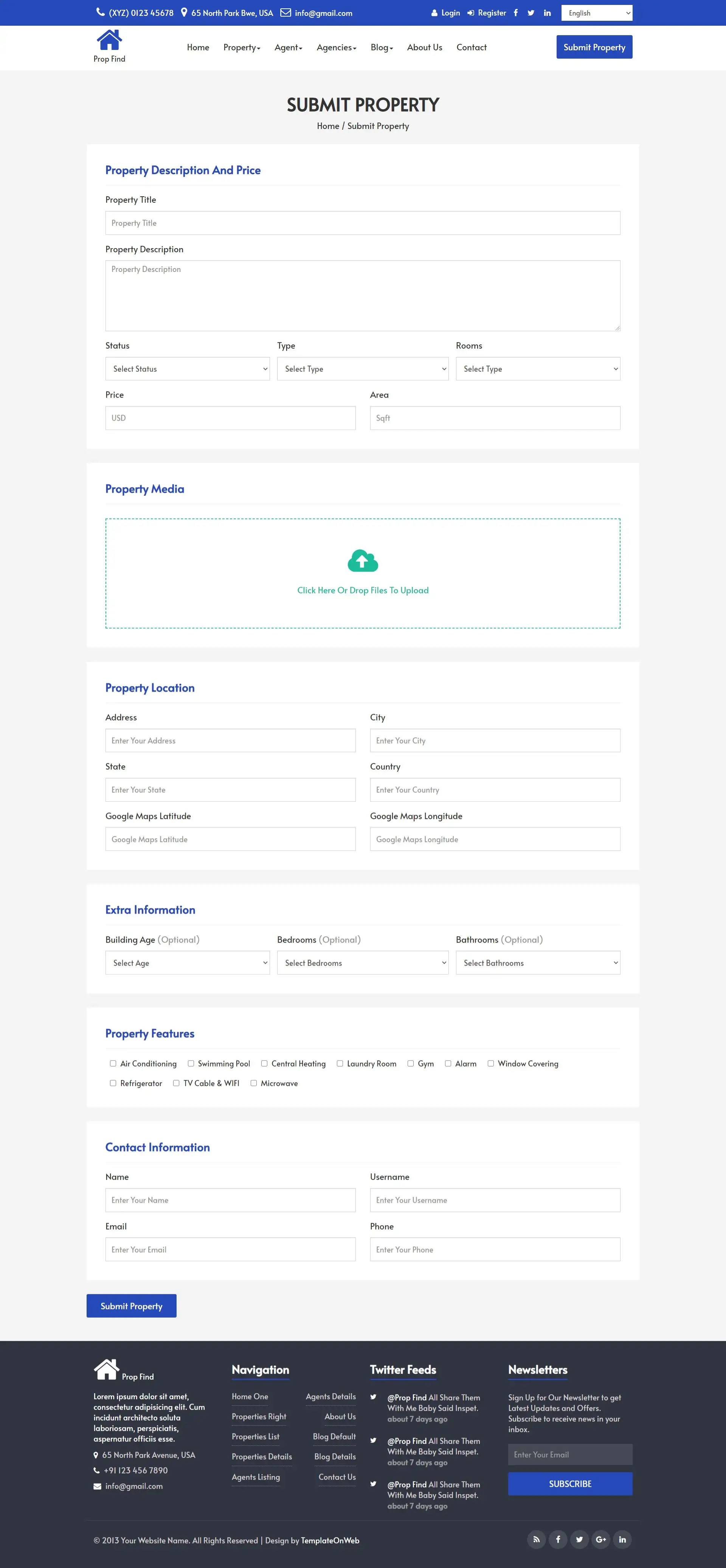 Html form design submit property