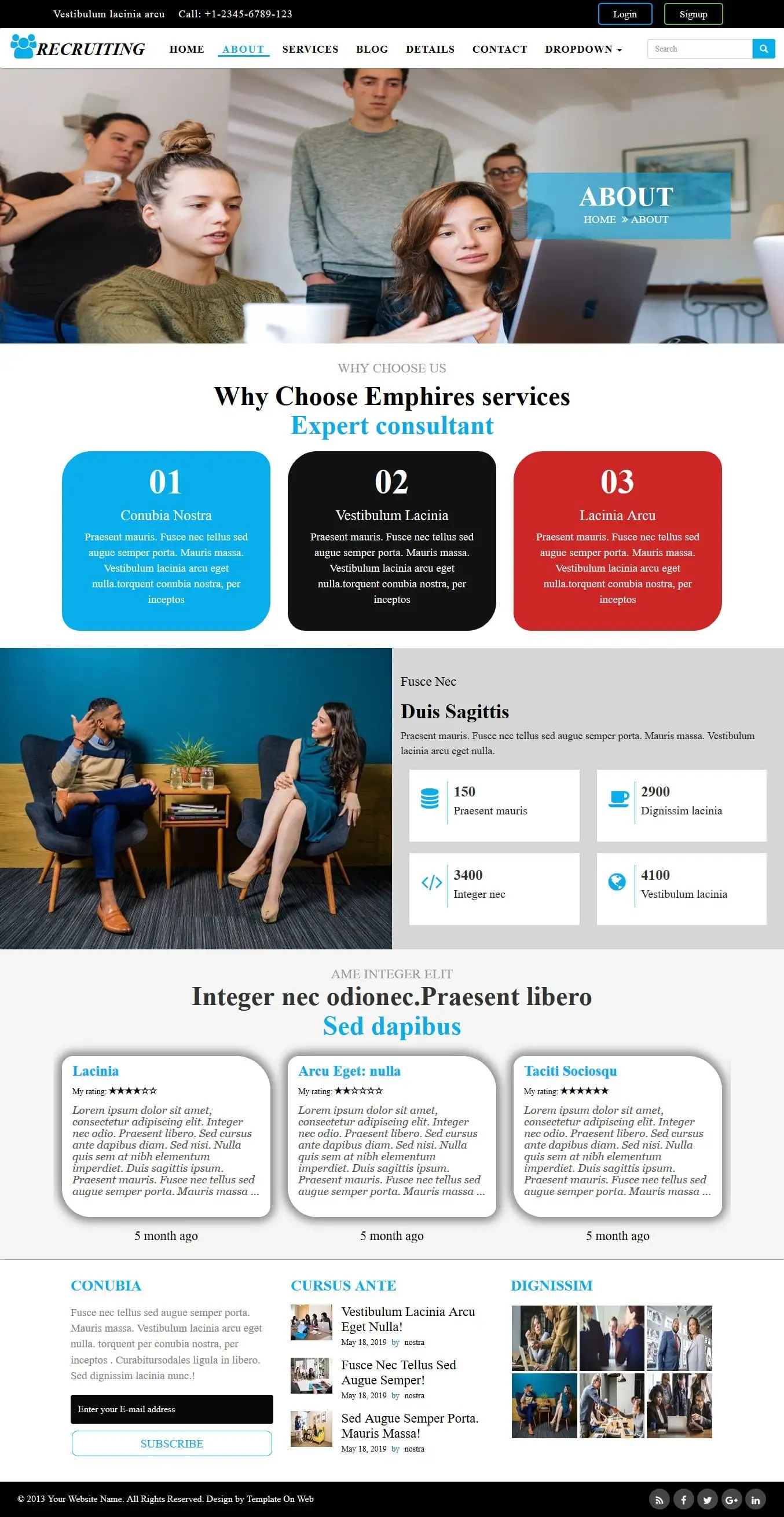 Software business portfolio web design