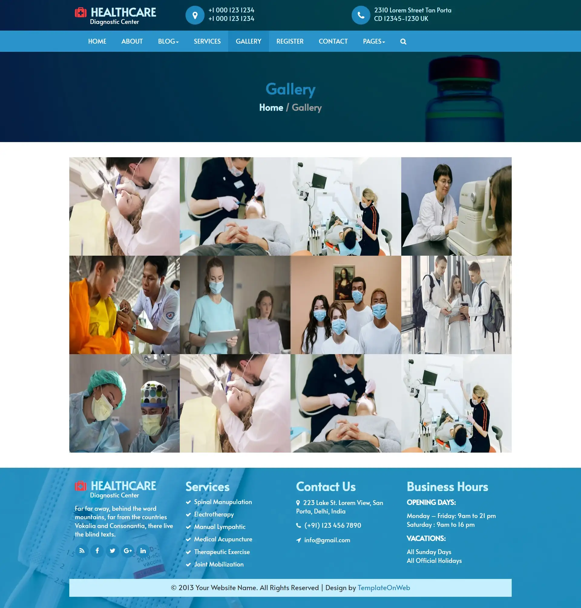 Health clinic facilities gallery