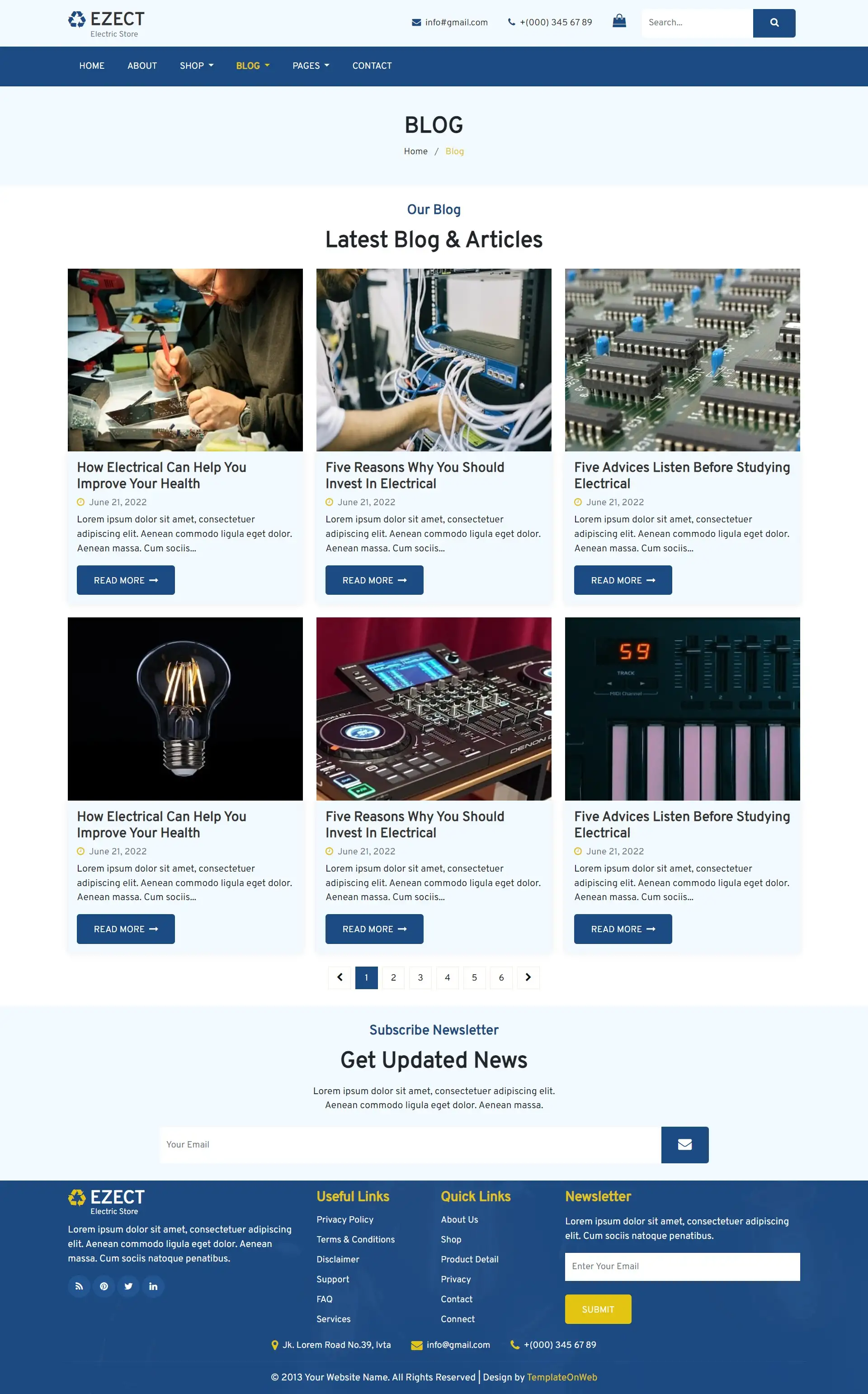 Electrical products blogs
