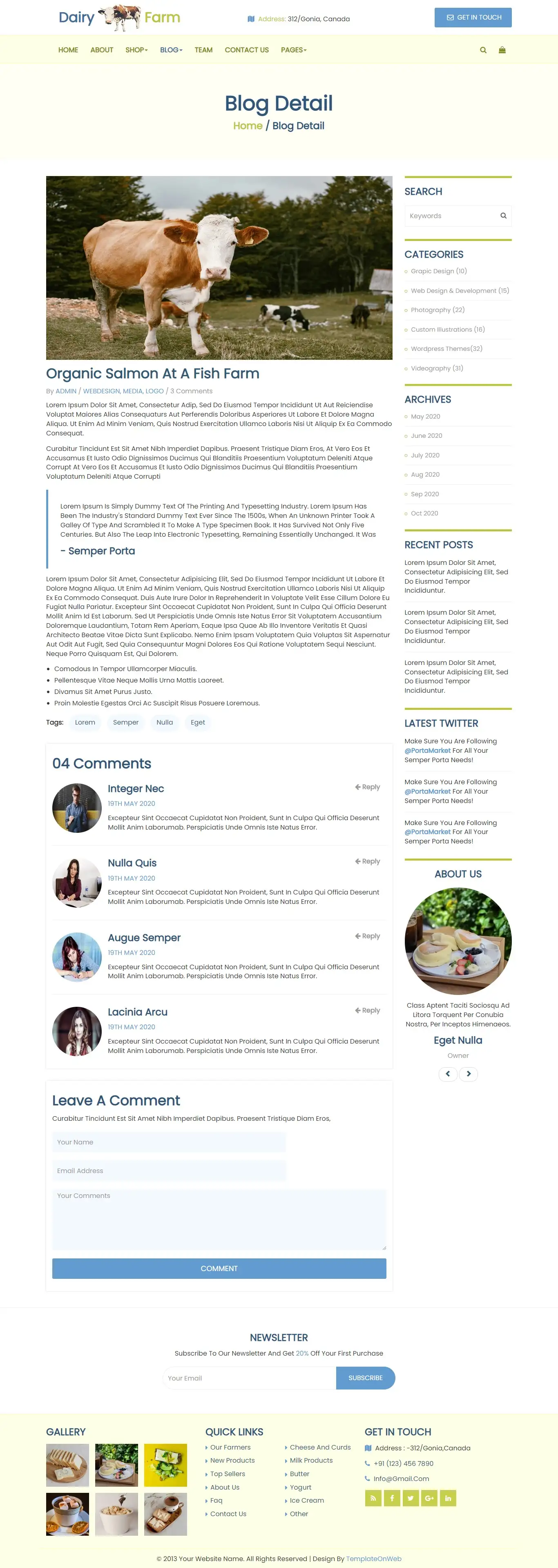 Animal farm house blog details