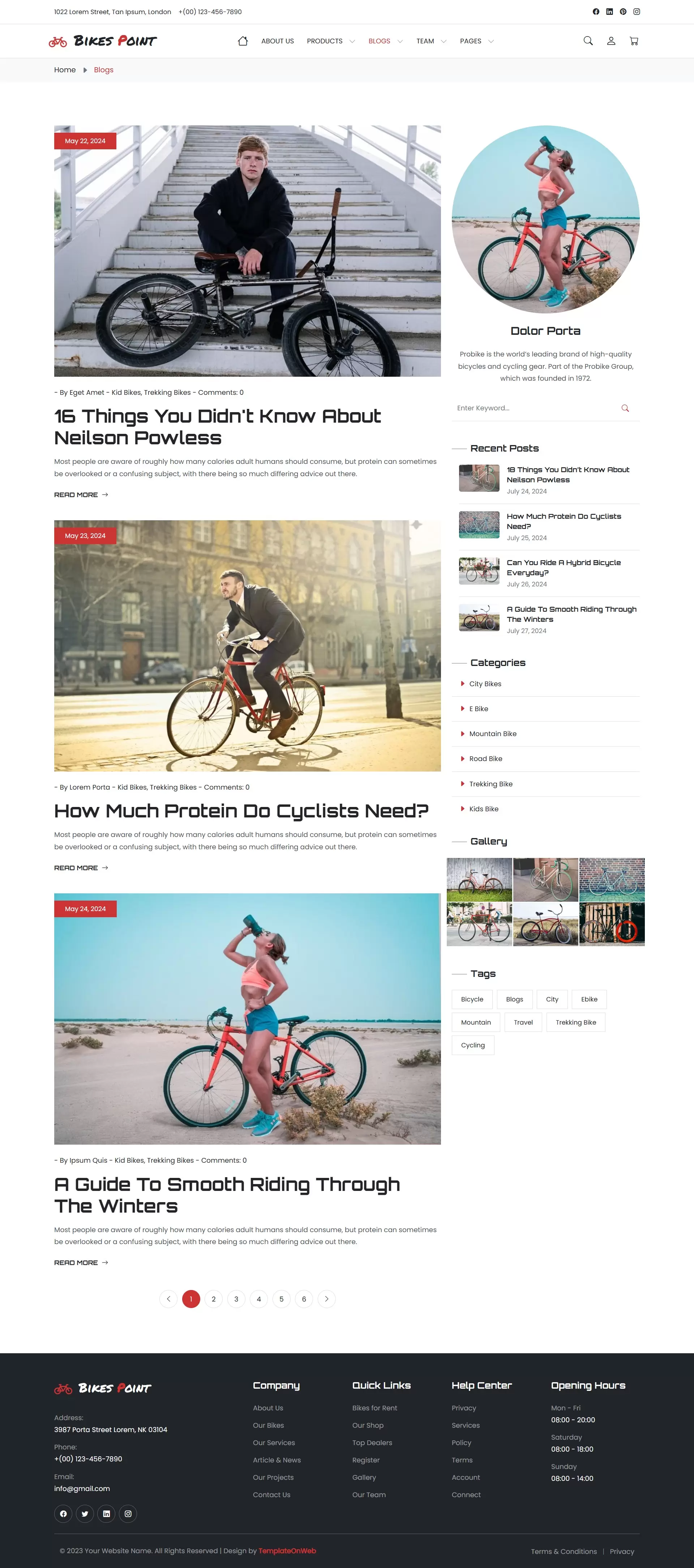 Preview of latest blog articles