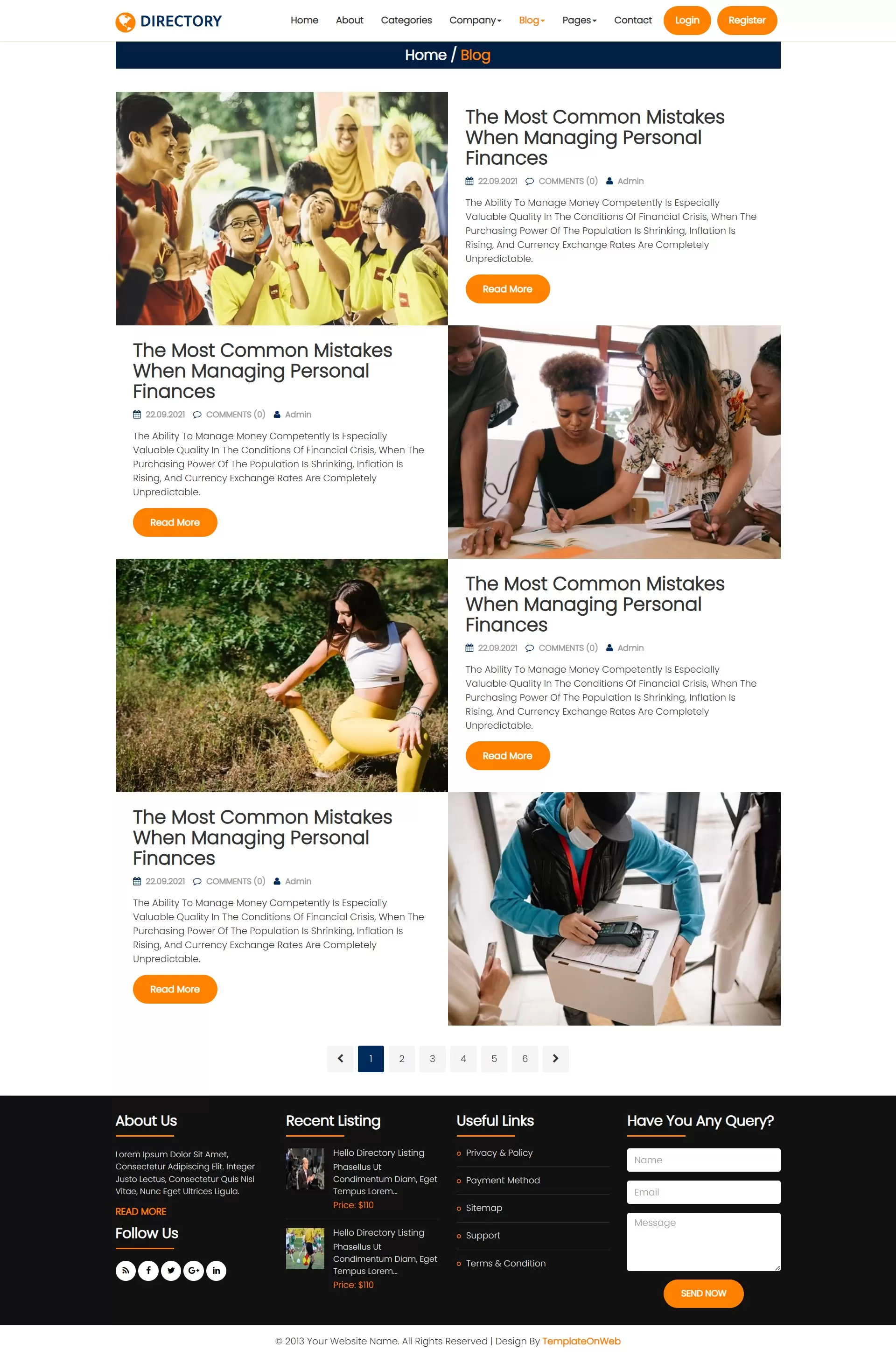 Blogs about industry insights, business tips, success stories, or updates from listed companies