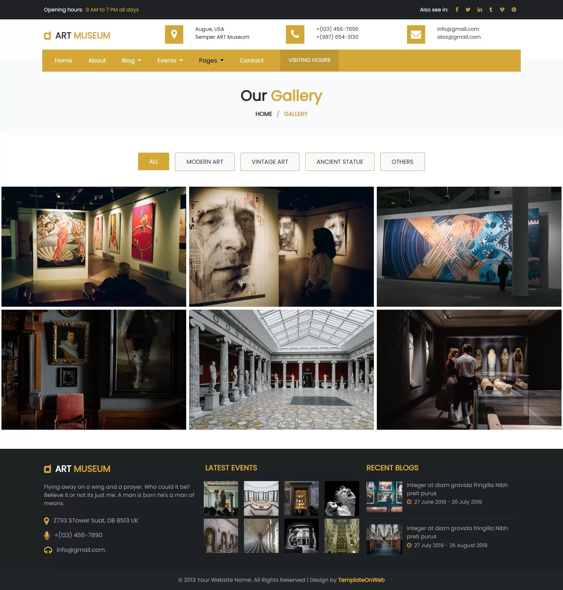 Lightbox integration for high-resolution artwork previews