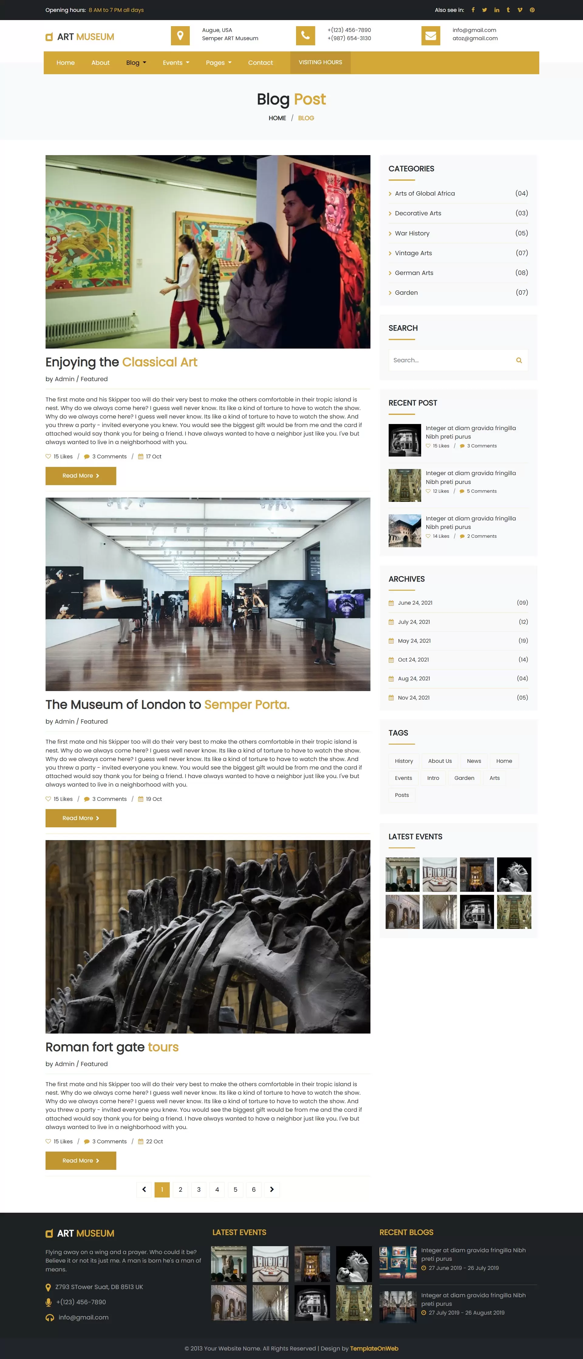 Share art-related insights, news, and creative inspirations