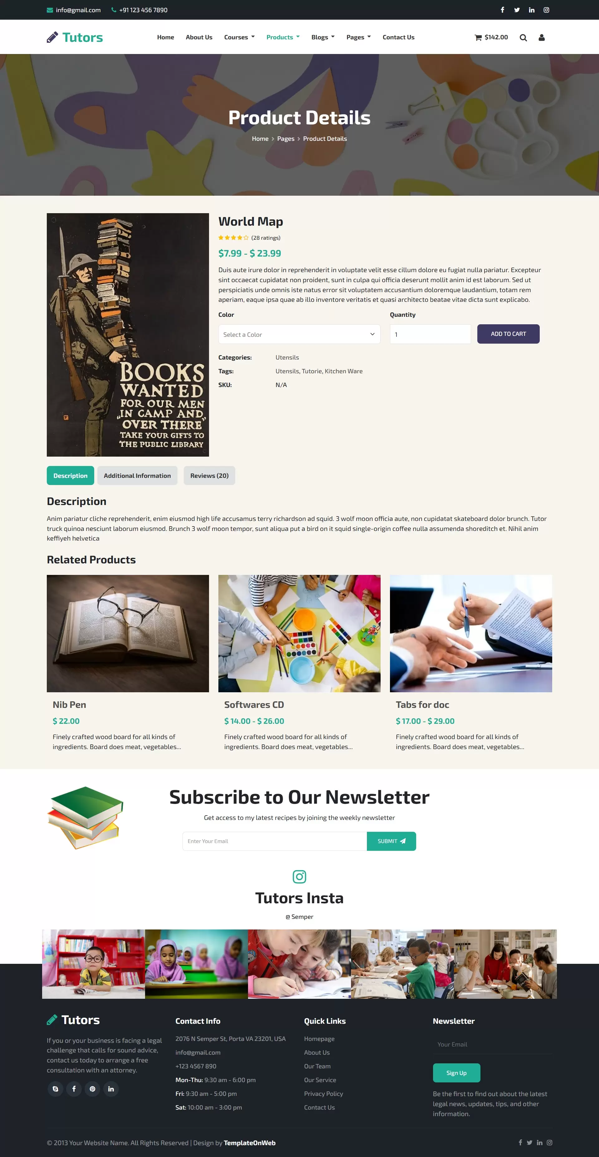 Subject-specific resources for students