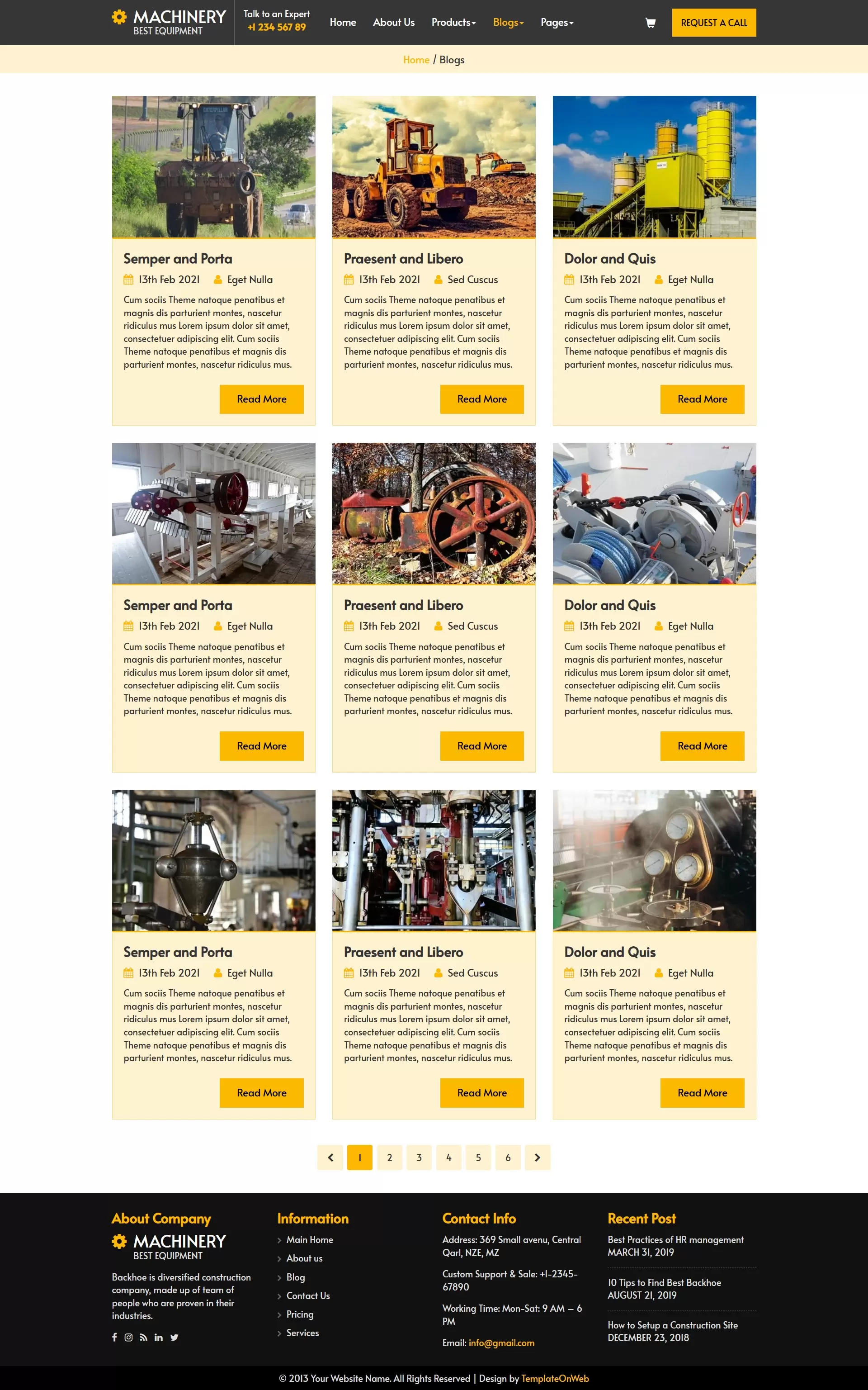 Blogs & Industry insights listing on machining techniques, innovations, and maintenance tips