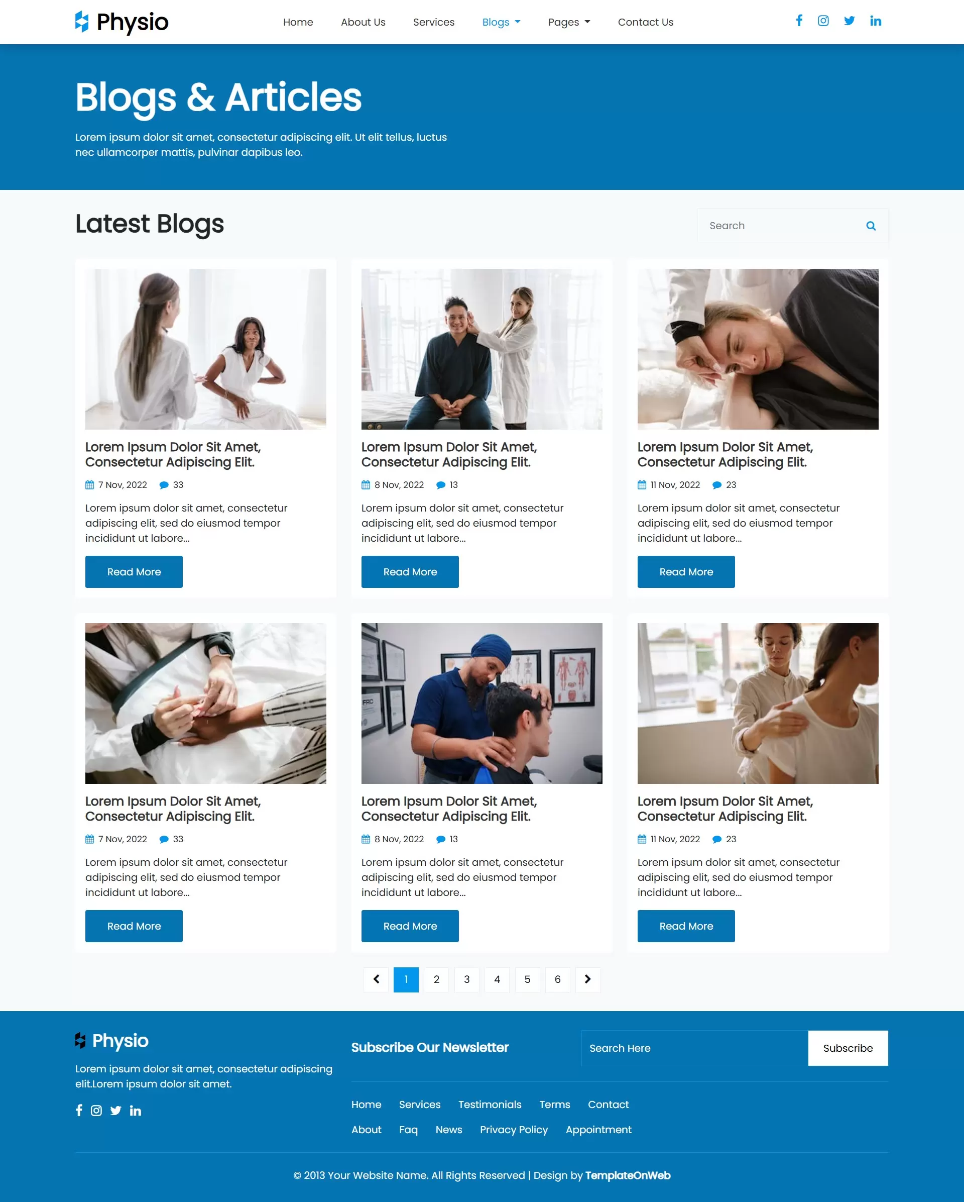 Treatments tips, injury recovery guides related blogs listing page