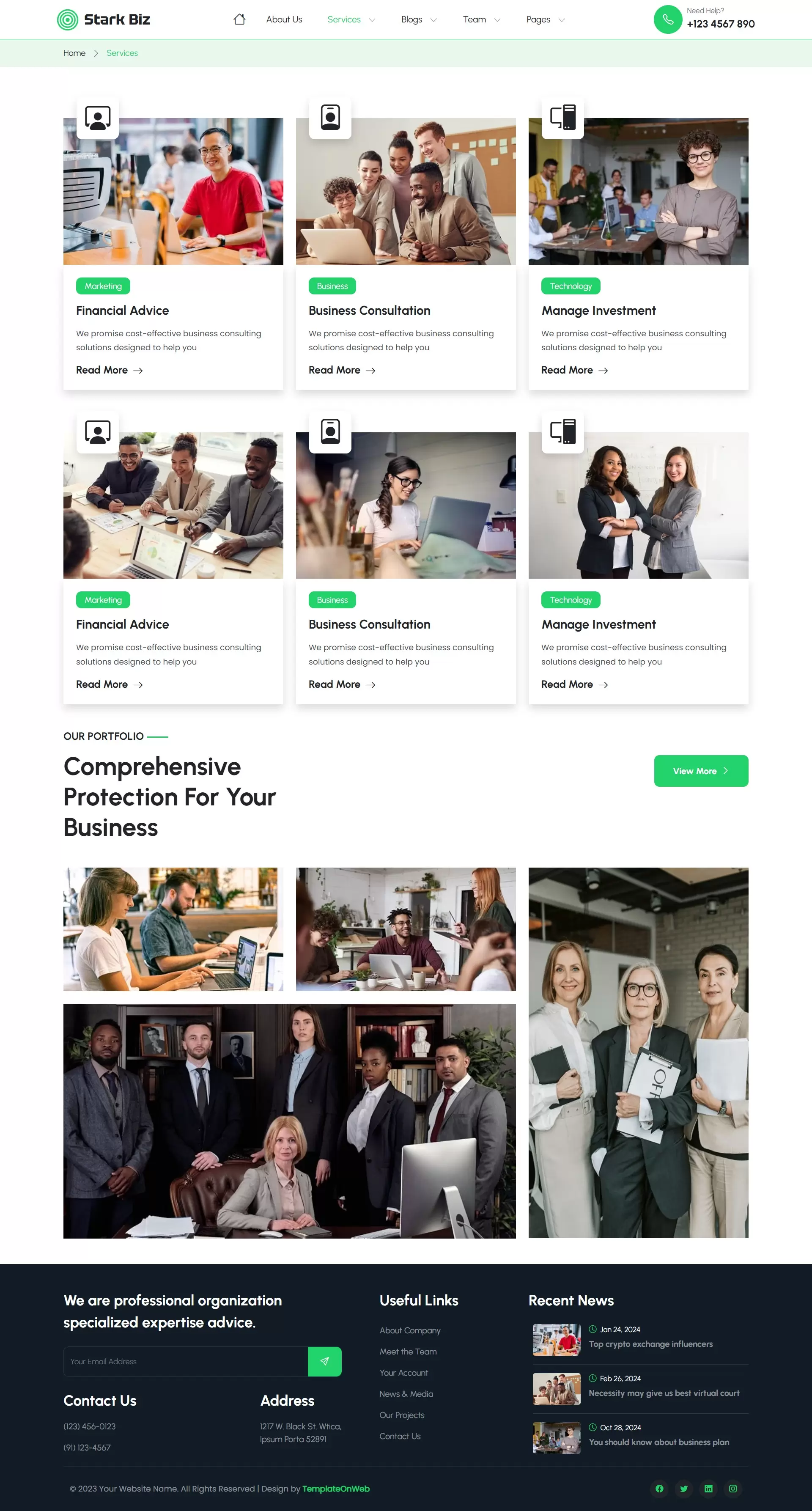 Small Business Services Overview