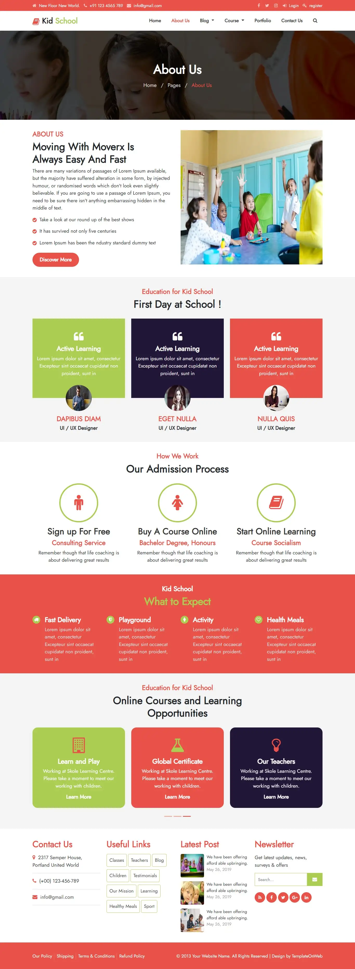 About formal education school html