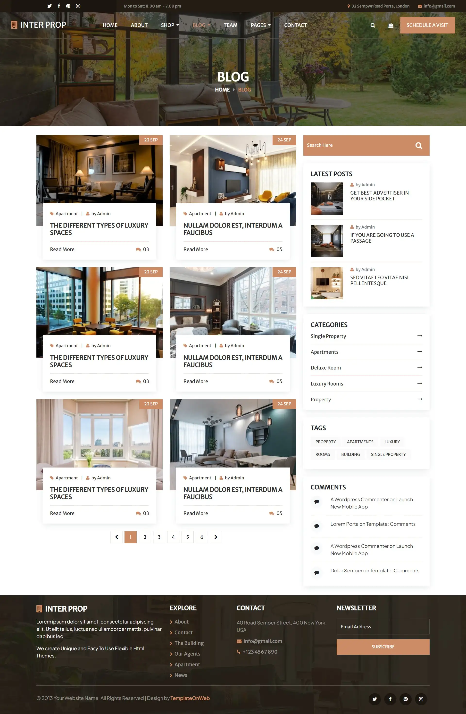 Interior designers architecture blogs listing