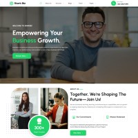 Small business website template bootstrap