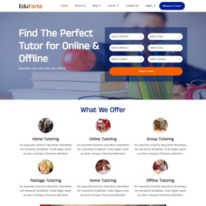 Bootstrap University Template - TemplateOnWeb