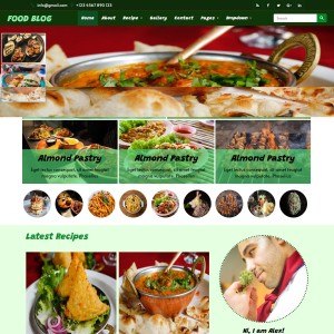 Chef Website Template | TemplateOnWeb