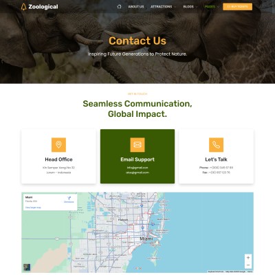 Wildlife tour provider company contact details