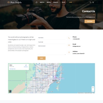 Contact form - Allow clients to get in touch easily