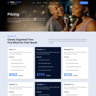 Subscription packages for music production services