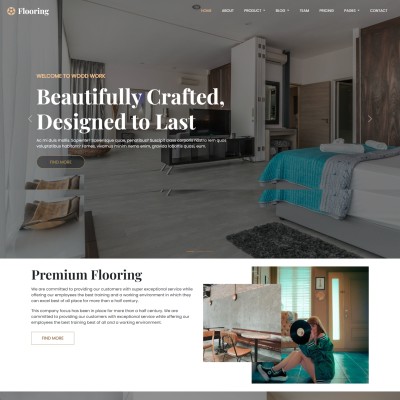 Tiles website template html