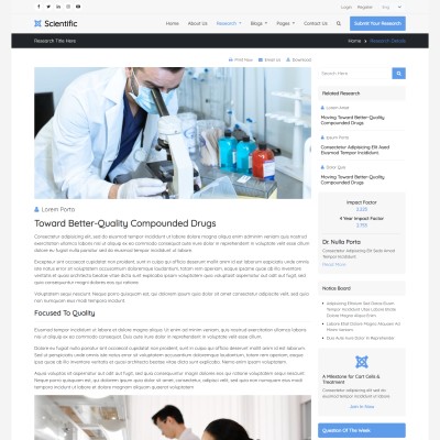 Detailed view of scientific research findings and analysis