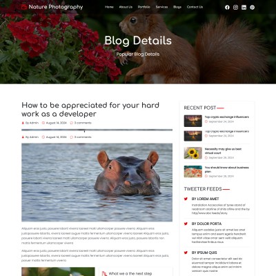 Photographer capturing wildlife during a nature shoot described in blog
