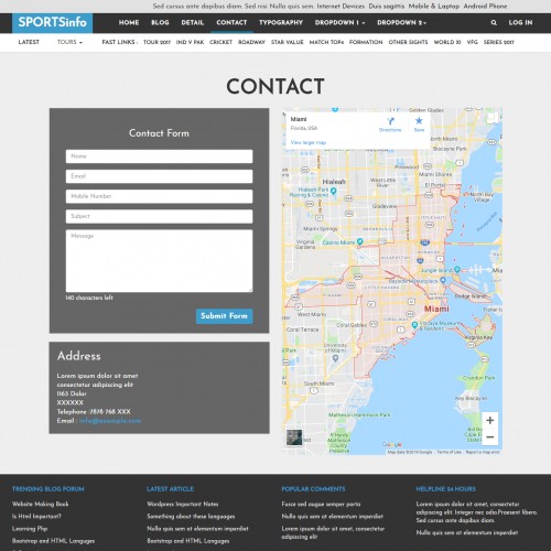sports_bootstrap_contact_page
