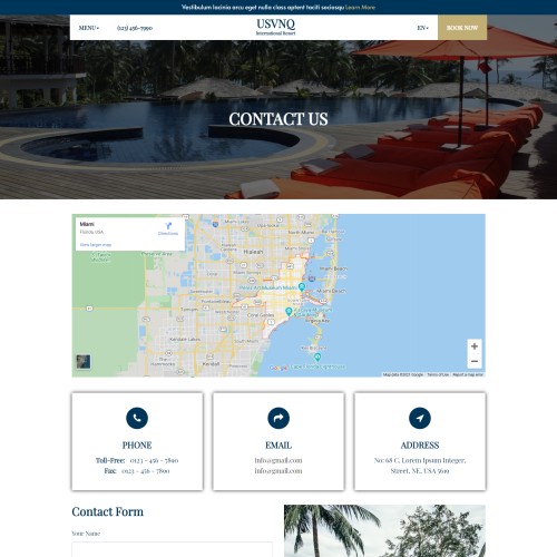 Tourists resort related doubts page html