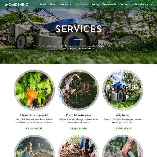 Plant sell purchase services in bootstrap