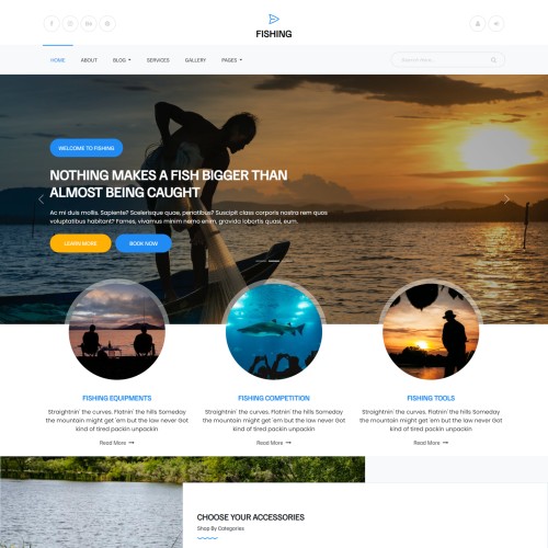 Fishing Home Page