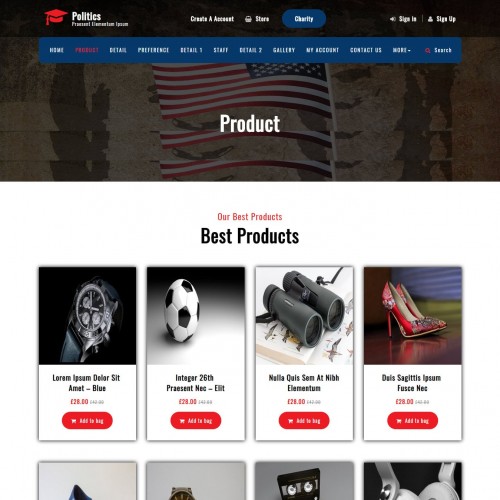 News World Product Page
