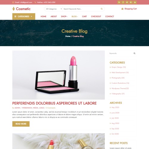 Personal care blogs html