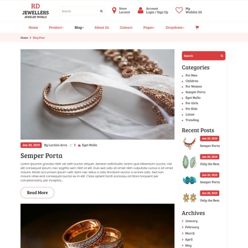 User friendly jewelry blogs