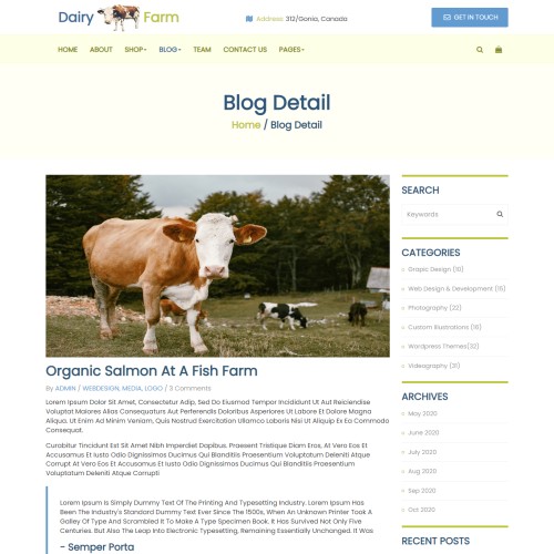 Animal farm house blog details