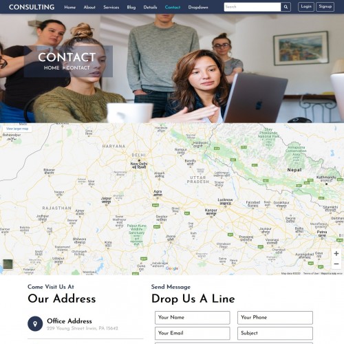 Consulting Company Website Template TemplateOnWeb Consulting Company Website Template TemplateOnWeb