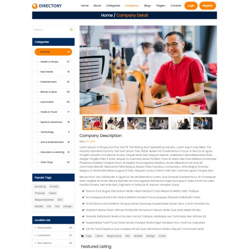 Business Directory Website Template Free business-directory-website-template-free