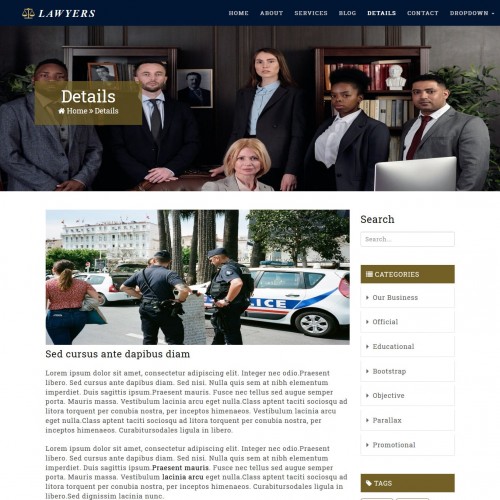 Law blog details