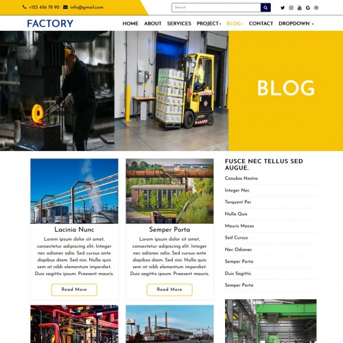Industrial blogs