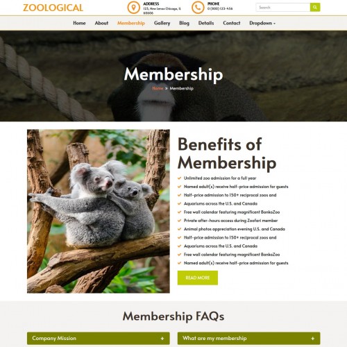 Nature template membership
