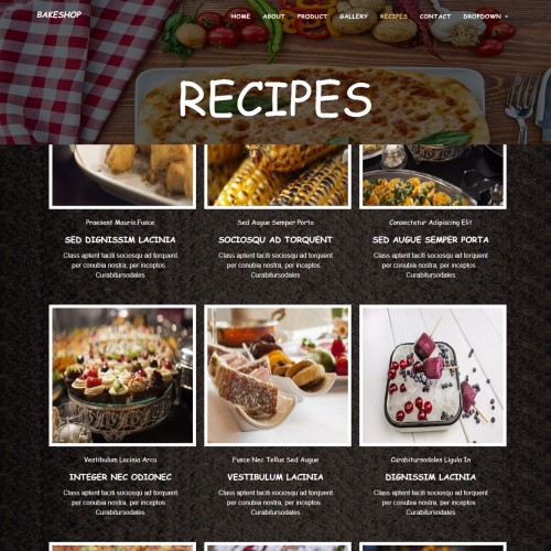 Recipe Page